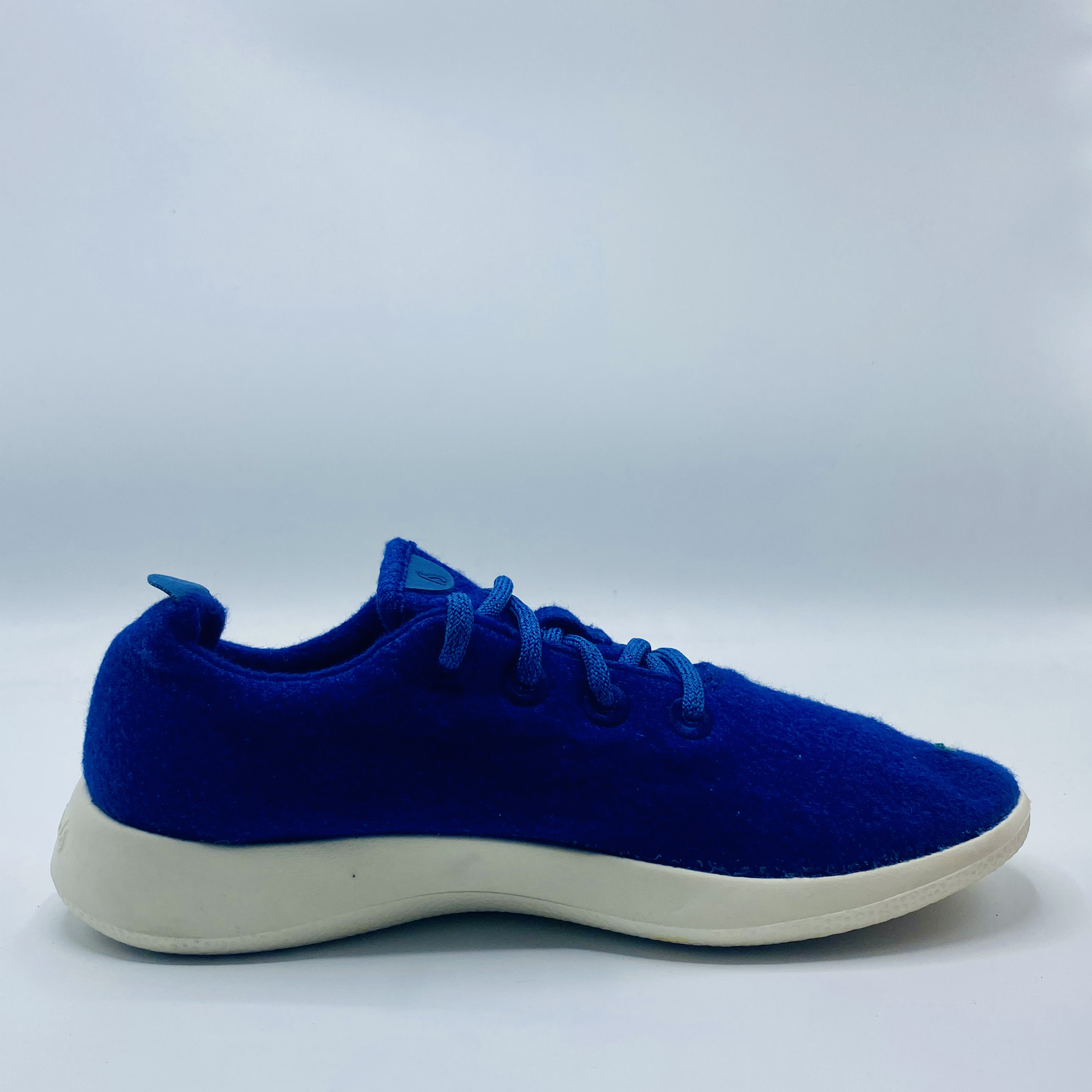 Allbirds Wool Runners Hazy Cobalt & Cream Sole