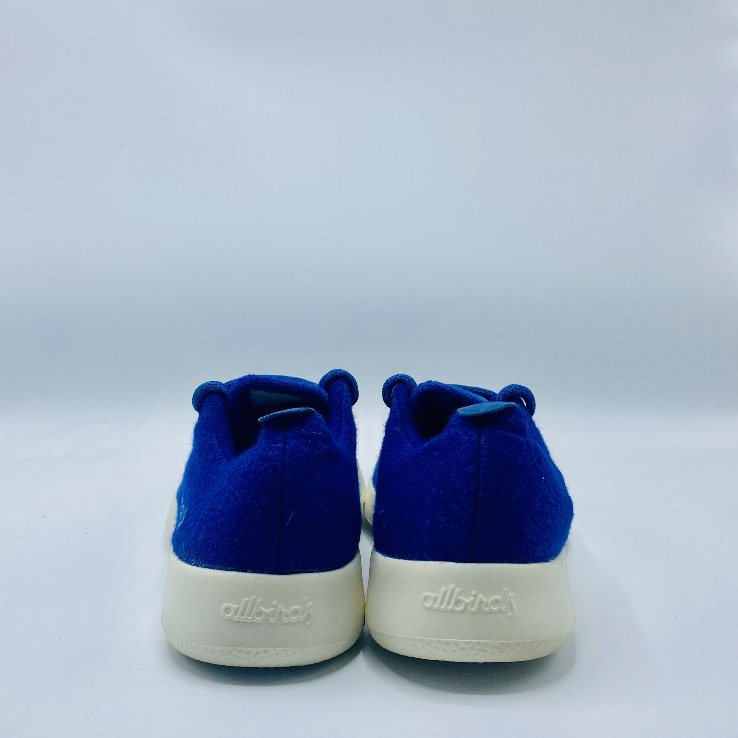 Allbirds Wool Runners Hazy Cobalt & Cream Sole